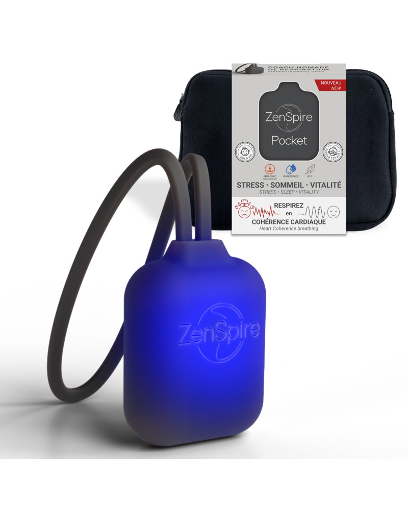 ZenSpire Pocket: A portable coach for breathing and cardiac coherence