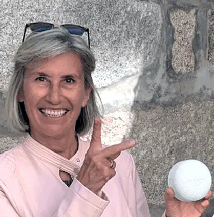 Véronique Charmetant, un ZenSpire à la main