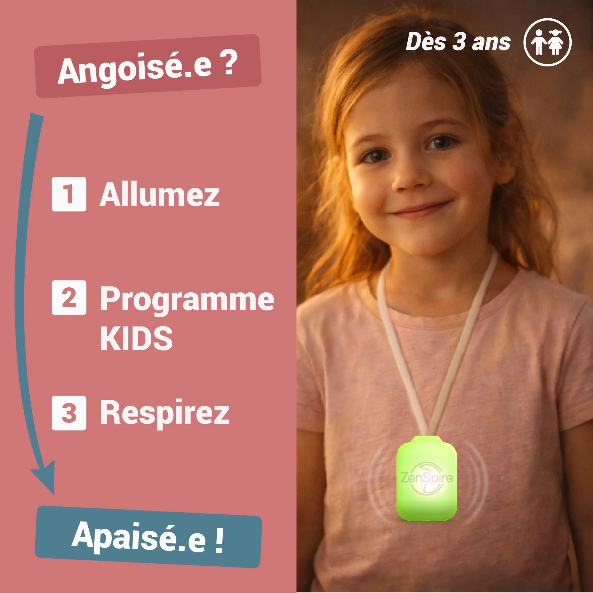 Pack ZenSpire +, Pocket & Masque